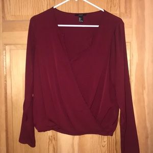 Maroon blouse